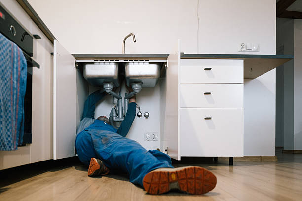 Professional Drain Cleaning technician working in Seal Cove, ME